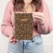 bloom daily planners 2024 Hard Cover Planner, 5.5" x 8.25", Leopard, Brown